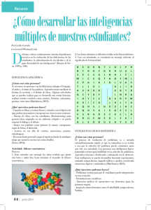 ¿Cómo desarrollar las inteligencias múltiples de nuestros