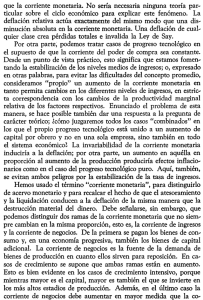 que la corriente monetaria. No sería necesaria ninguna