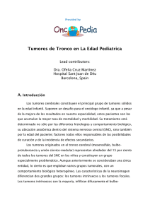 Tumores de Tronco en La Edad Pediatrica