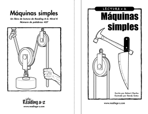 Máquinas simples - Las clases de la Sra. Collier