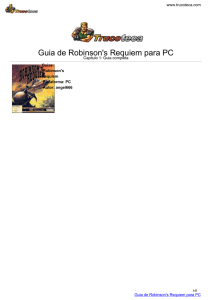 Guia de Robinson`s Requiem para PC