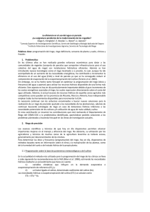 La eficiencia en el uso del agua en parcela ¿La asignatura