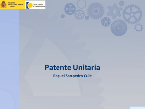 Patente Unitaria ( 302.46 Kb)