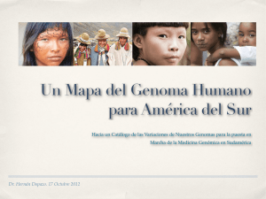 Un Mapa del Genoma Humano para América del Sur