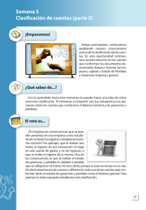 Semana 5 Clasificación de cuentas (parte 3)