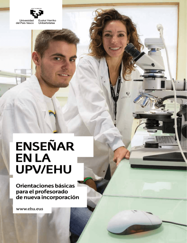 ENSEÑAR EN LA UPV/EHU