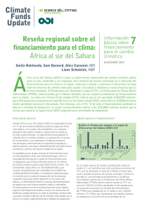 África al sur del Sahara - Overseas Development Institute