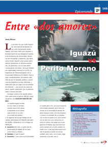Entre «dos amores» - Iguazú vs Perito Moreno