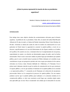 ¿Cómo la prensa representó la muerte de dos ex presidentes