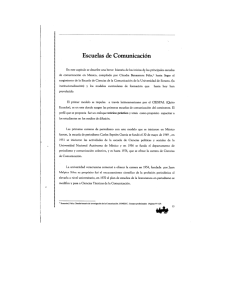 Escuelas de Comunicación - tesis.uson.mx