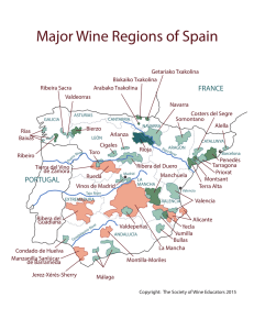 Figure 11-1 Wine Regions of Spain