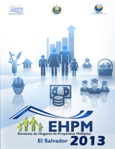 Publicacion EHPM 2013 - Dirección General de Estadística y Censos