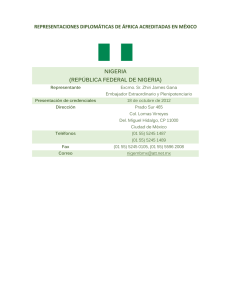 república federal de nigeria