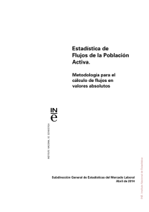 metodología de la Estadística de Flujos de la Población Activa