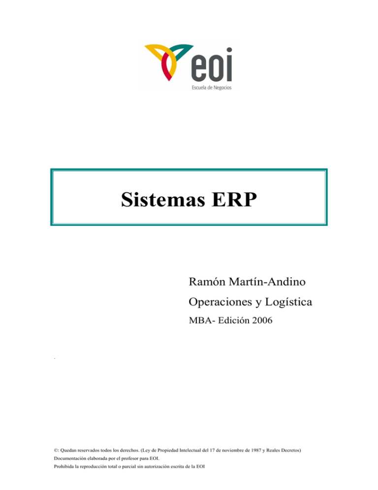Sistemas ERP