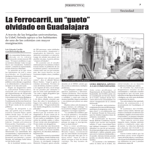 La Ferrocarril, un “gueto” olvidado en Guadalajara