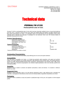 Technical Information Sheet for PERMALYN 8120