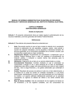 manual de normas administrativas en materia de recursos