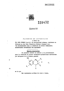 un procedimiento para la obtencion de nuevas tetrahidro