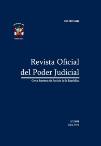 Editorial - Poder Judicial