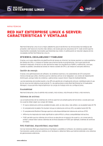 Red Hat enteRpRise Linux 6 seRveR