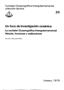 la Comisión Oceanográfica Intergubernamental - unesdoc