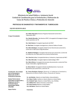Protocolo de Diagnostico y Tratamiento de Tuberculosis. Final,