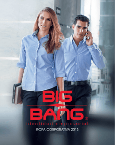 Catálogo Big bang 2013