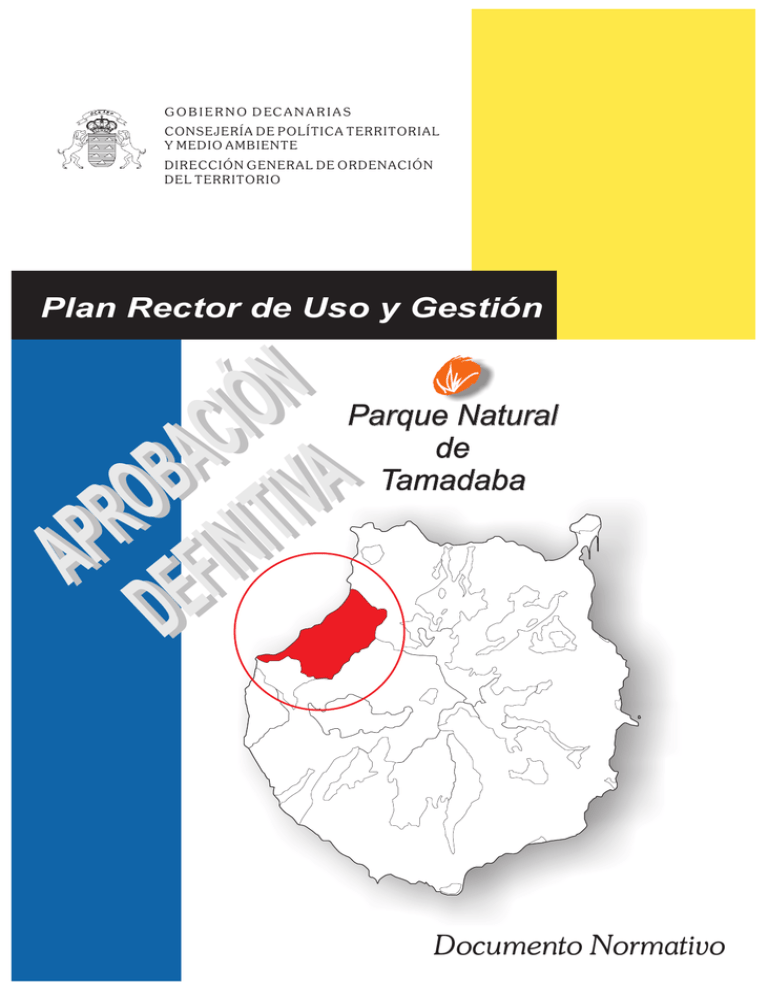 Plan Rector De Uso Y Geestión (PRUG).