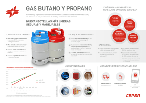 Gas Butano y Propano