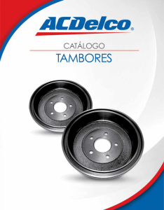 tambores - Acdelco