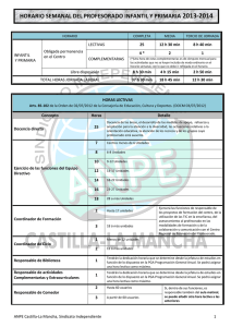 Horario maestros 2013-2014