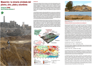 Mazarrón: la minería olvidada del plomo, zinc, plata y alumbres