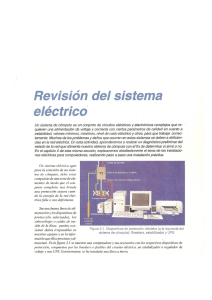 Un sistema de cómputo es un conjunto de circuitos eléctricos y