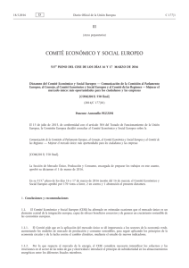 Dictamen del Comité Económico y Social Europeo — Comunicación