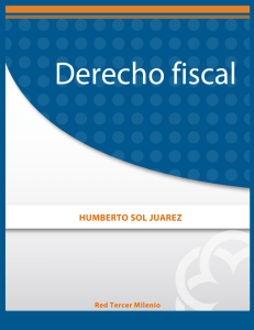 1.- derecho fiscal