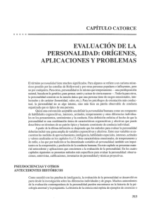 Evaluación de la personalidad