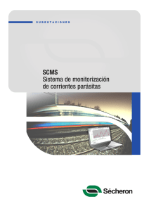 SCMS Sistema de monitorización de corrientes parásitas
