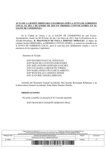 Acta Junta Gobierno Local 02/01/2015