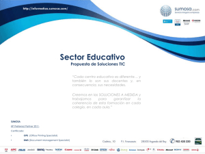 Sector Educativo