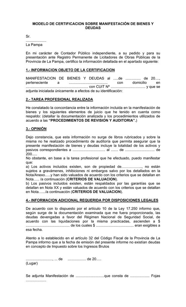 Introducir 70 Imagen Modelo Certificación De Activos Por Contador