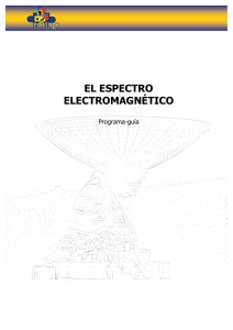 EL ESPECTRO ELECTROMAGNÉTICO