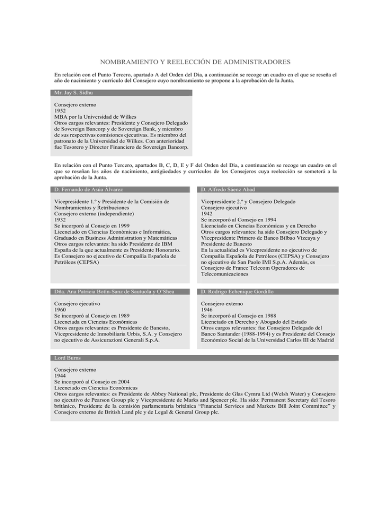 Nombramiento Y ReelecciÓn De Administradores