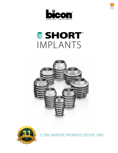 Implantes Cortos Bicon - Bicon Dental Implants