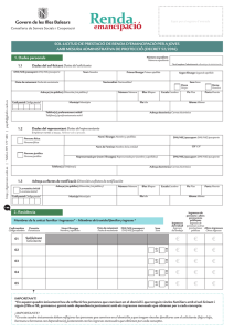 SOL·LICITUD DE PRESTACIÓ DE RENDA D`EMANCIPACIÓ PER A