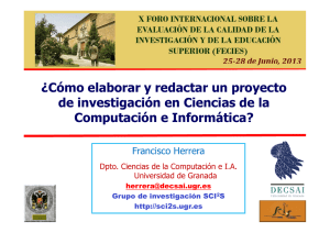 ¿Cómo elaborar y redactar un proyecto de investigación en