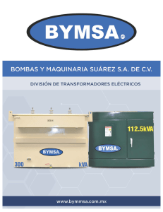 Descargue nuestro brochure - Bombas y Maquinaria Suárez, SA de