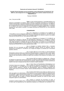 Resolución de Contraloría General Nº 184-2006