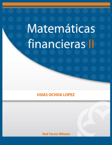 Matemáticas financieras II