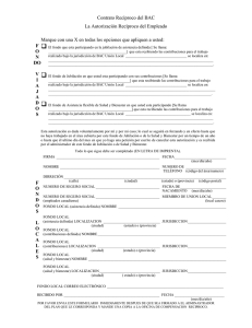 THE BAC RECIPROCAL AGREEMENT